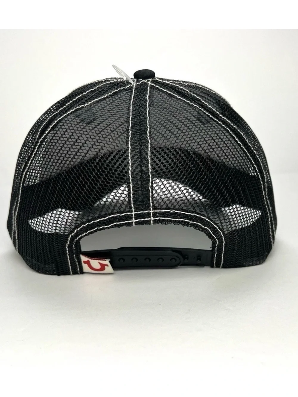 True Religion Trucker Hat Mesh Buddha Logo Snapback One Size -New Without Tag